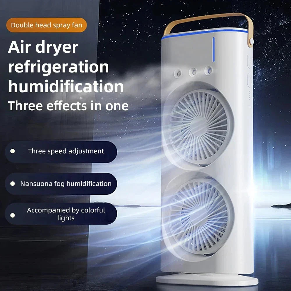 CoolBreeze Pro Portable Double Fan Air Cooler