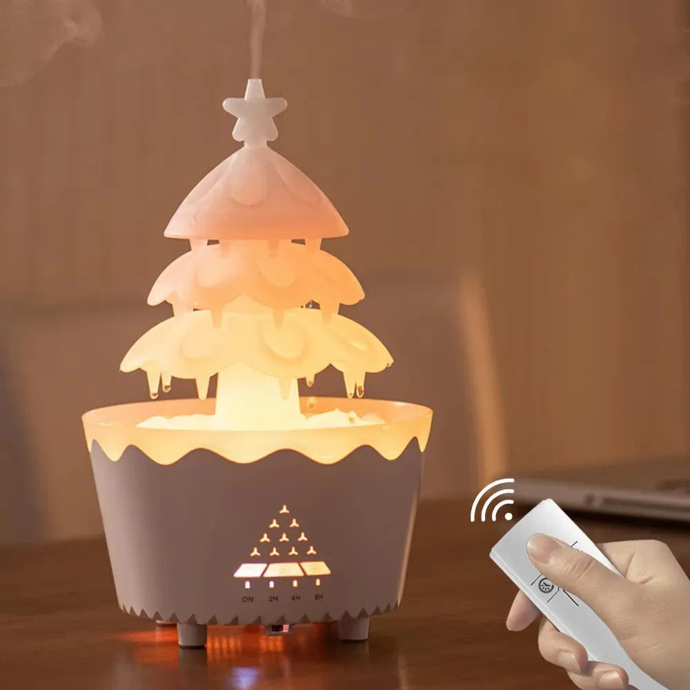 Essential Oil Aromatherapy Machine with RGB Night Lights 360ML High-capacity Quietly Ultrasonic Air Humidifiers for Home Decor