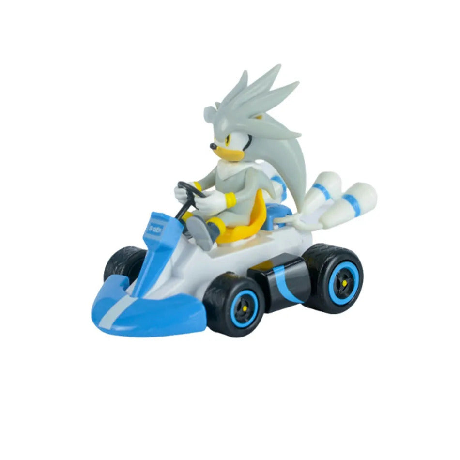 Sonic the Hedgehog Toy Car Kids Gift Birthday Gift Collection Decoration Desktop Decoration