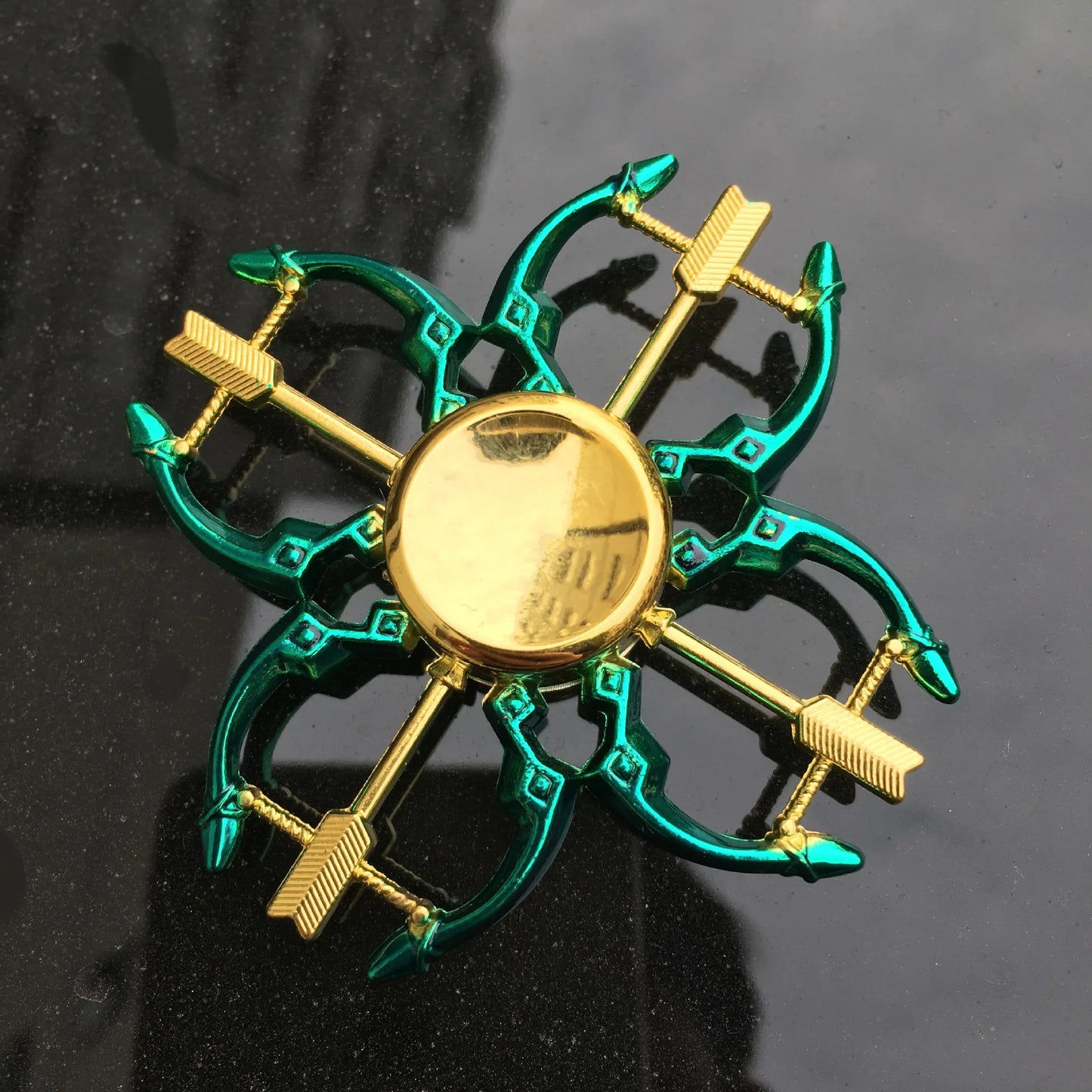 Creativity Hand Spinner Gun Zinc Alloy Metal Fidget King of Glory Weapon Series Kids Stress Relief Funny Toys