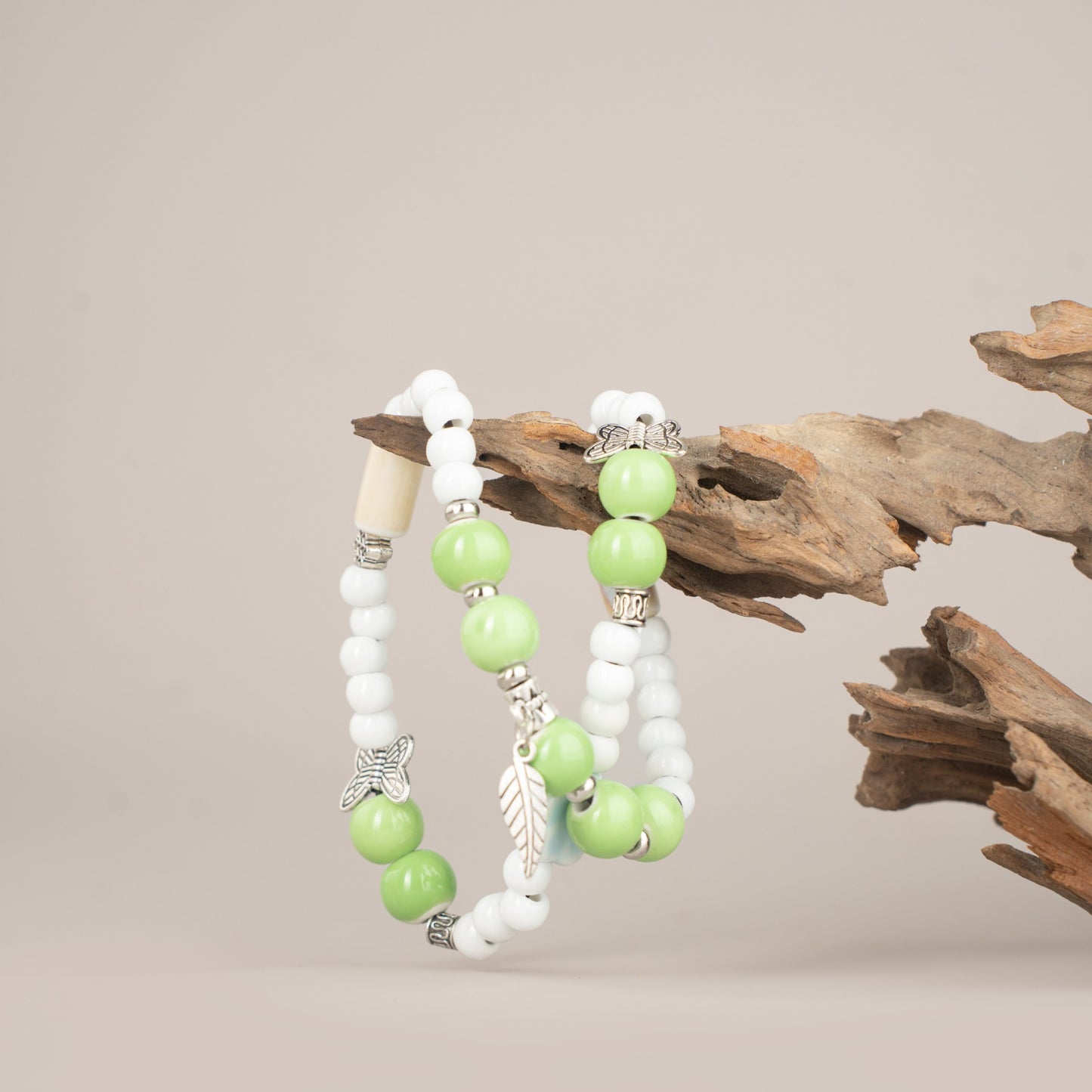 Jingdezhen Ceramic Jewelry Ethnic Style Simple Mixed Style Women's Gift Bracelet