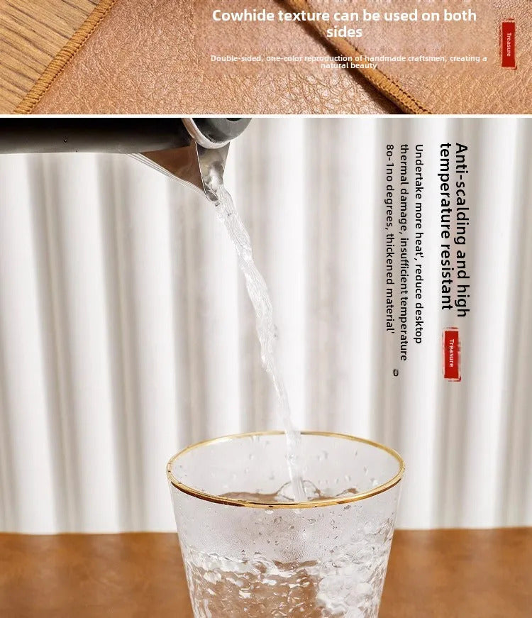 Retro Mousepad Mouse Pad Large Waterproof Non-slip PU Suede Desk Mat Computer Keyboard Desk Pad Mouse Mats Gaming Accessories