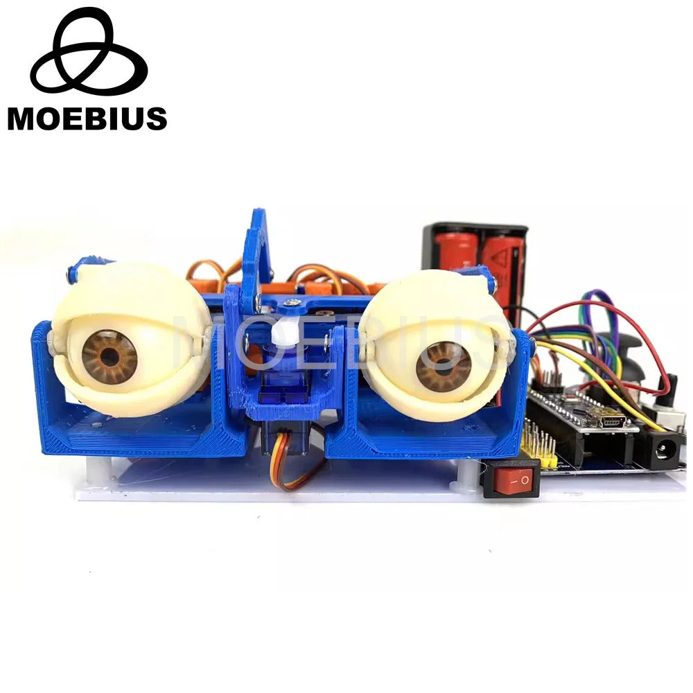 For Arduino Mobile Robot Biomimetic Eyes Robotics Science Experiment Boy Program Toy STEM Kit
