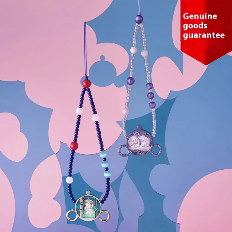 New Genuine Skullpanda The Mirage Series Phone Chain Blind Box Cute Skullpanda Mystery Box Collectible Pendants As Gifts