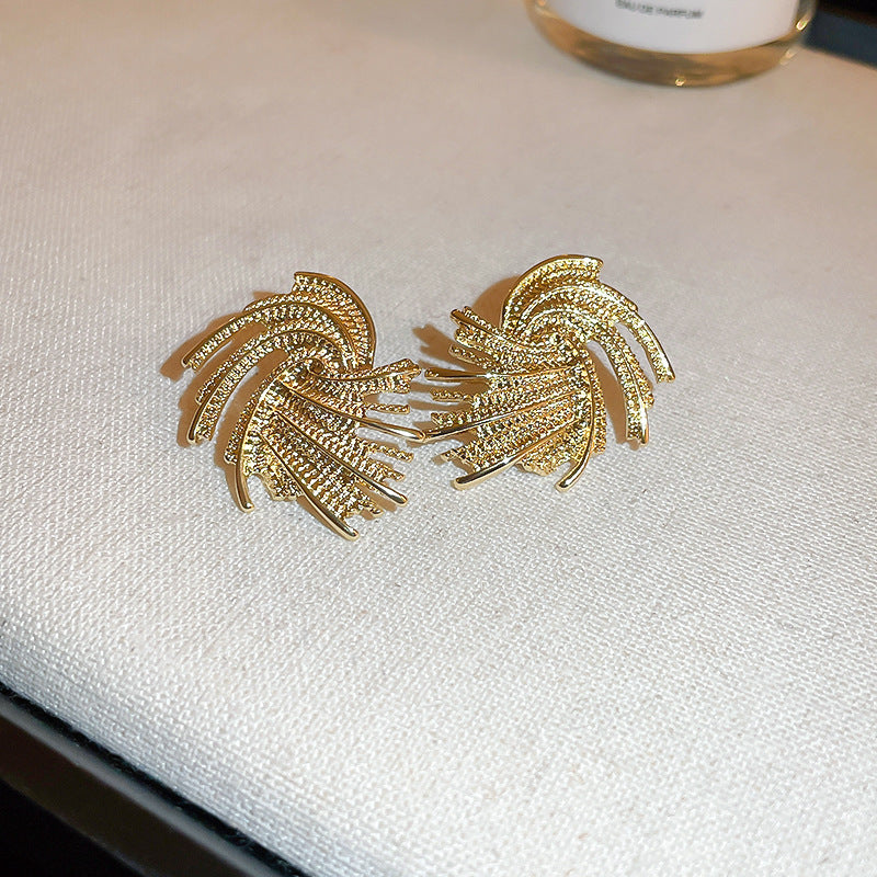 Vintage Earrings Fashion Versatile Ear Jewelry Niche Light Luxury High-end Accessories