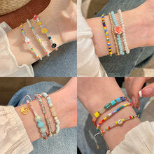 Silver Needle Inlaid with Diamonds and Pearls Flower Tassel Earrings Niche Style Atmosphere Earrings Fashionable Light Luxury High-end Earrings