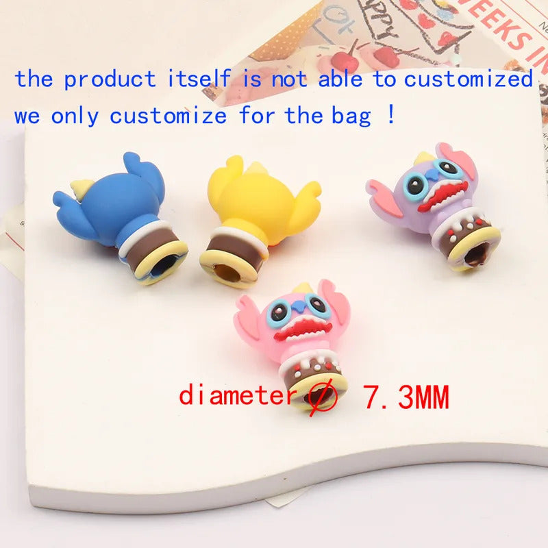 Cordial Design 100Pcs 28*31MM Cartoon Beaded Pens Decorate Making/DIY Silicone Topper/Jewelry Accessories/Hand Made #17263