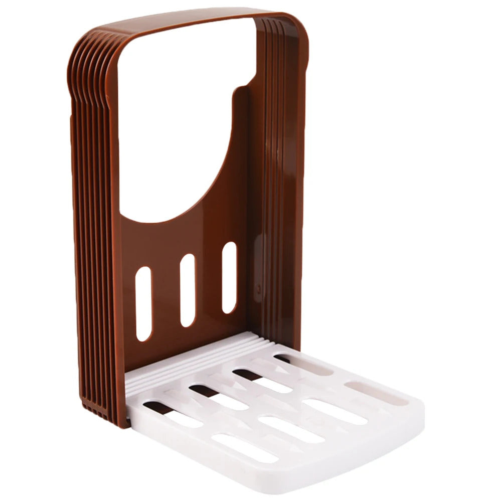 Toast Bread Slicer Stand DIY Foldable Toast Loaf Slicing Machine Multifunctional Bread Cutting Guide Tool for Homemade Bread