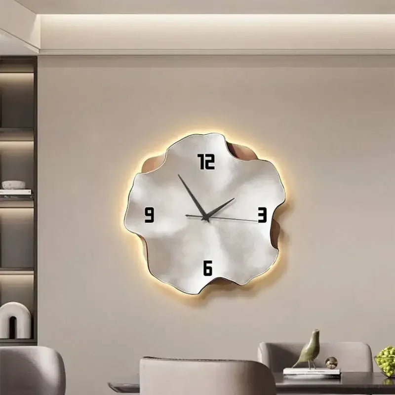 European Premium Wall Clocks Quiet Office Elegant Aesthetic Christmas Wall Clock Living Room Luxury Horloge Murale Bedroom Stuff
