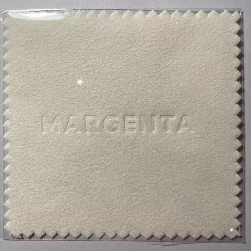 100pcs Emboss Custom LOGO 8*8cm Silver Polish opp bags Cloth for silver Jewelry Cleaner Blue Microfiber suede fabric material
