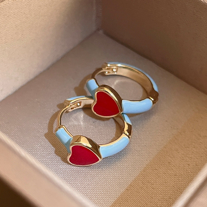 Vintage Earrings Fashion Versatile Ear Jewelry Niche Light Luxury High-end Accessories