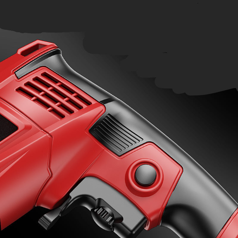 Electric Hand Drill 220V Impact Drill Household Punching Multifunctional Electric Switch Electric Screwdriver Tool Small Pistol Electric Drill