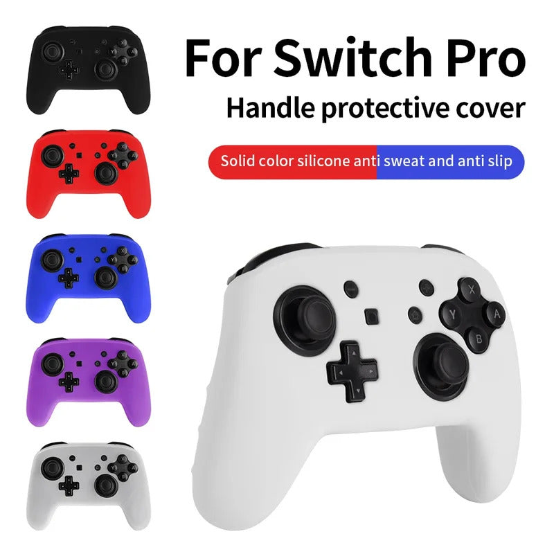 Soft Silicone Case For Switch Pro Controller Skin Case Gamepad Joystick Cover Housing Video Game Accessories Skin for Switch Pro