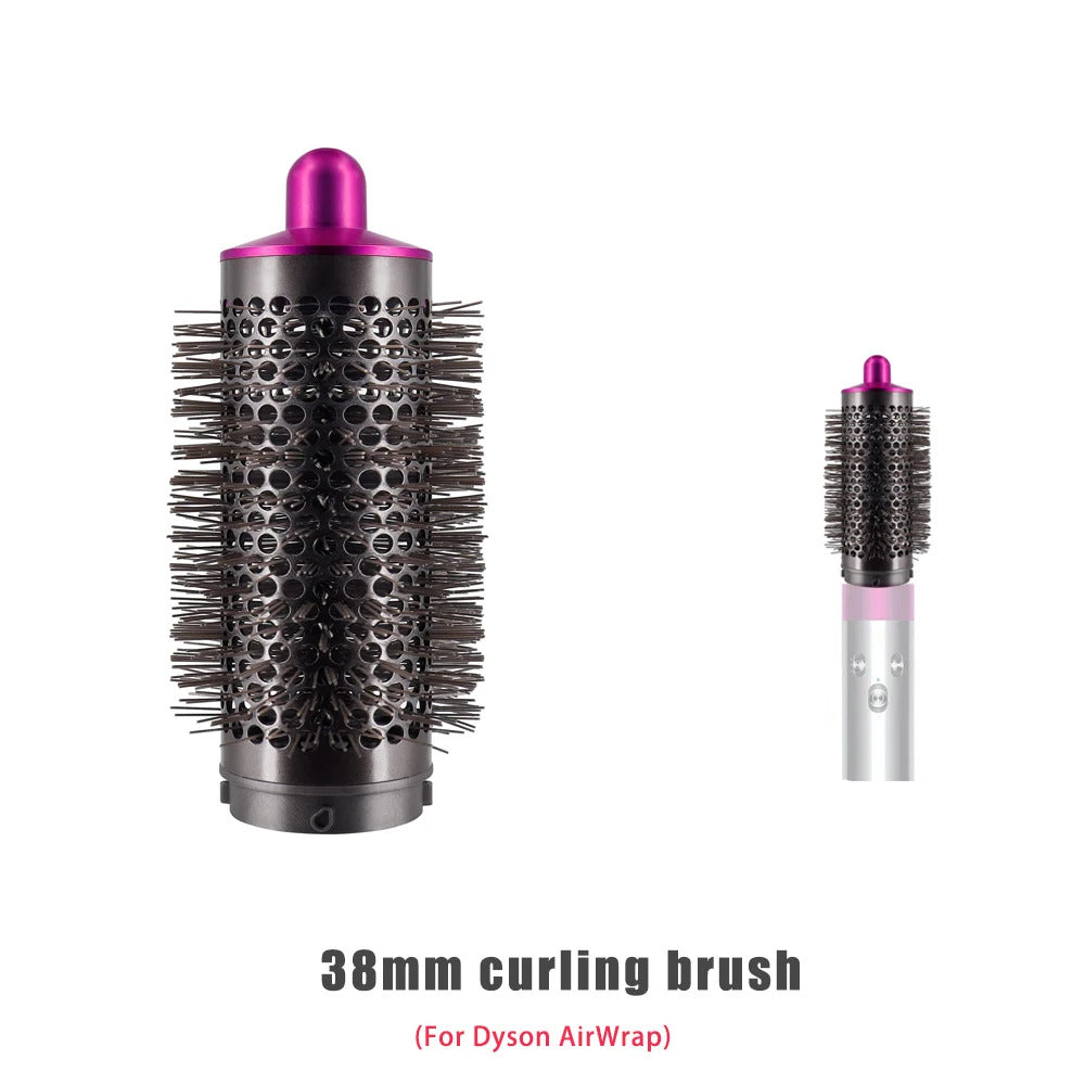 Cyan Hair Dryer Curling Attachment 30/40mm Auto Curling Nozzle For Dyson Supersonic&HS01/05 Airwrap Large Firm Smoothing Brush