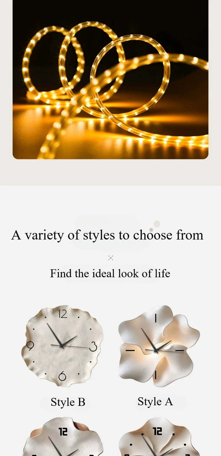 European Premium Wall Clocks Quiet Office Elegant Aesthetic Christmas Wall Clock Living Room Luxury Horloge Murale Bedroom Stuff