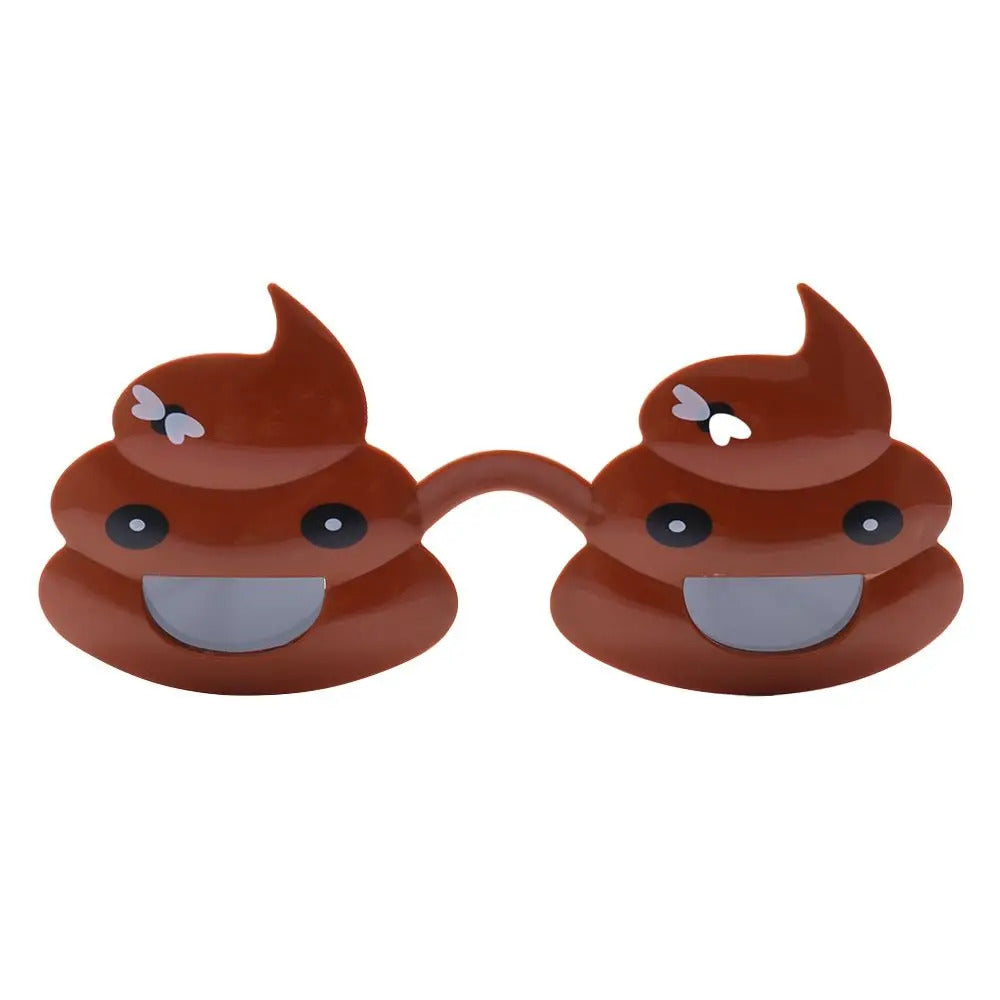 Funny Sunglasses Big Frame Ice Cream Pineapple Sun Glasses Women Holiday Celebration Party Decorative Eyeglasses Selfie Props