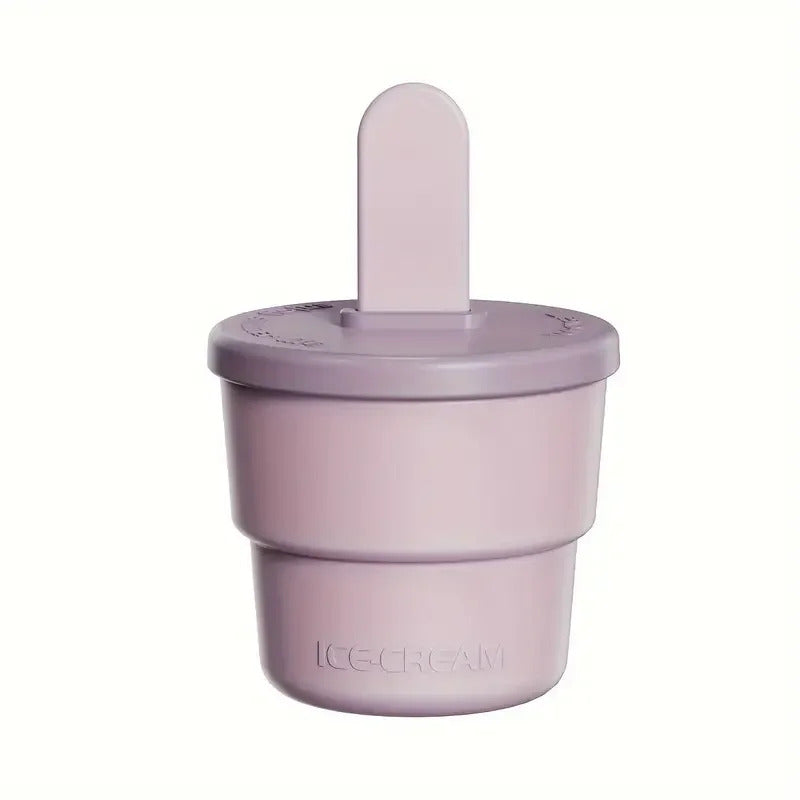 Summer Essentials: Silicone Ice Cream Cups - Bpa-Free, Freezer & Oven Safe