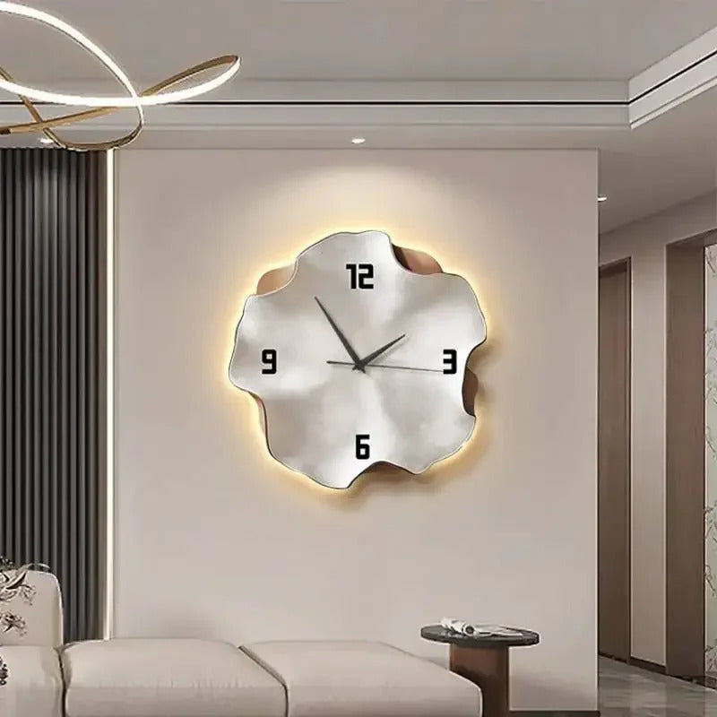 European Premium Wall Clocks Quiet Office Elegant Aesthetic Christmas Wall Clock Living Room Luxury Horloge Murale Bedroom Stuff