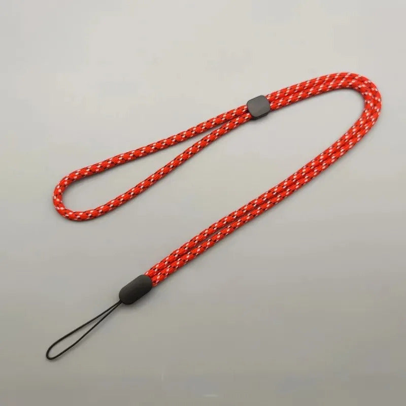 Cute Phone Lanyard Adjustable Diameter Outdoor Universal Case Crossbody Shoulder Card Neck Cord Clip Hang Anti-lost Wrist Strap