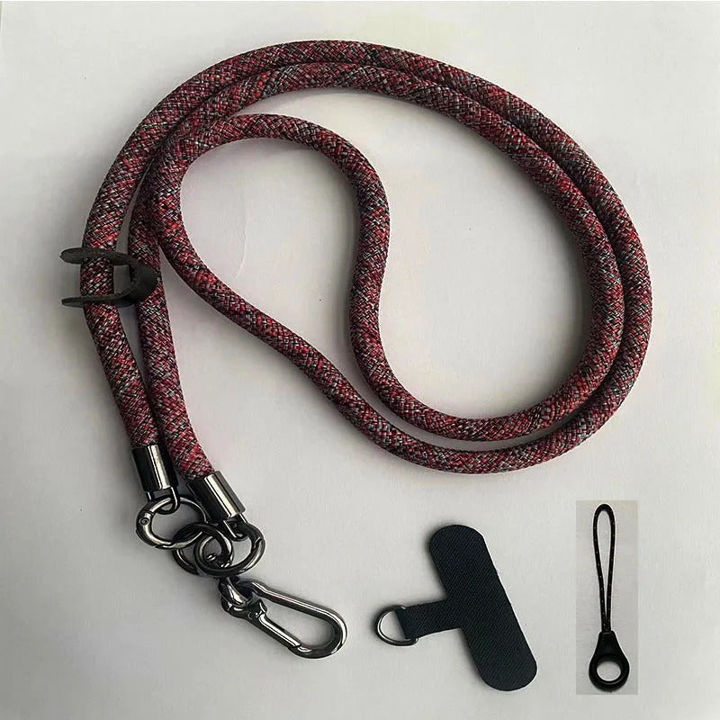 Creative Cartoon Doll Adjustable Diagonal Long Rope Doll Pendant Mobile Phone Pendant Phone Charms Lanyard Phone Strap Chain