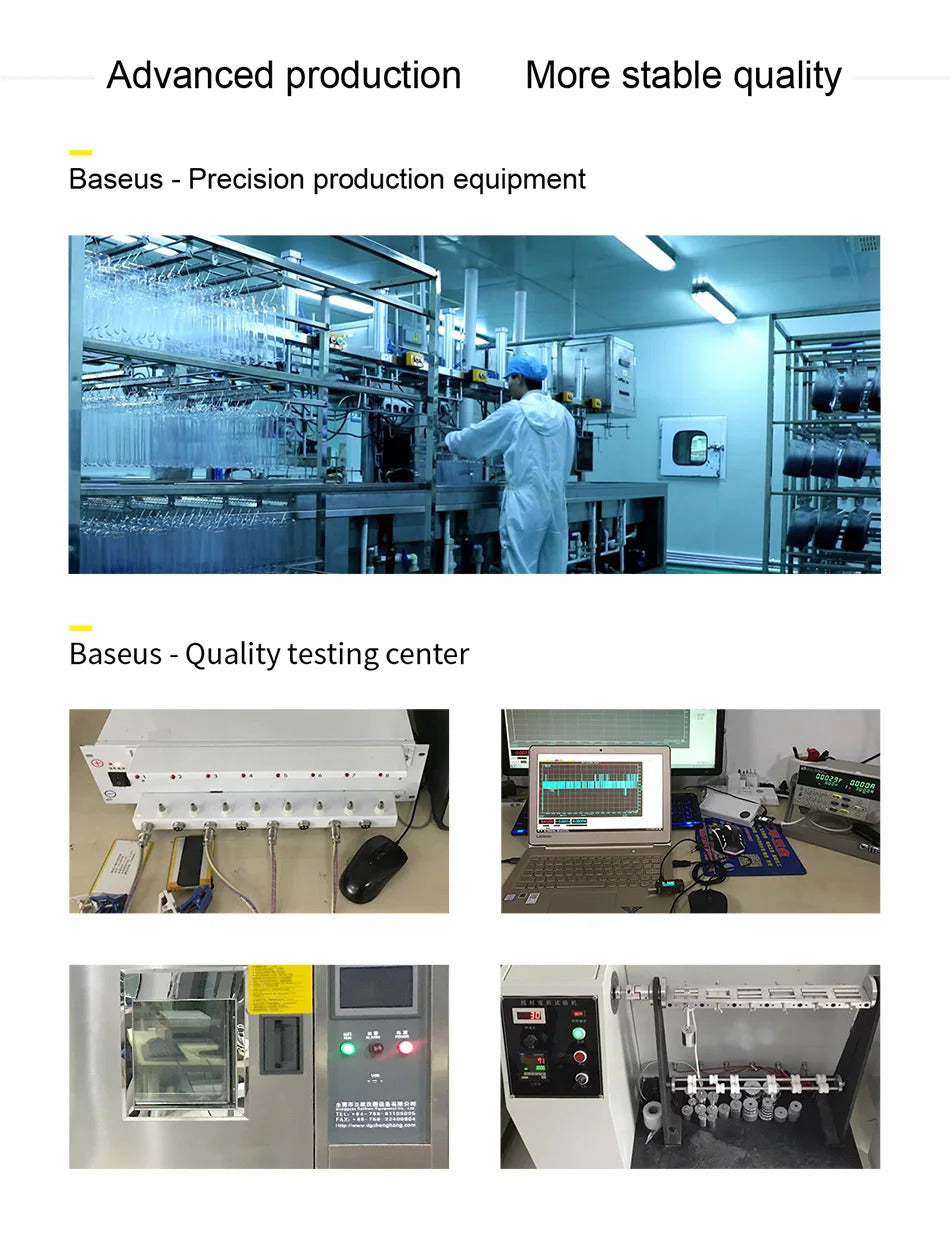 Baseus 5pcs USB Car Charger Quick Charge QC4.0 QC3.0 PD3.0 SCP PPS 5A Type C 30W Fast USB Charger For iPhone Xiaomi Mobile Phone