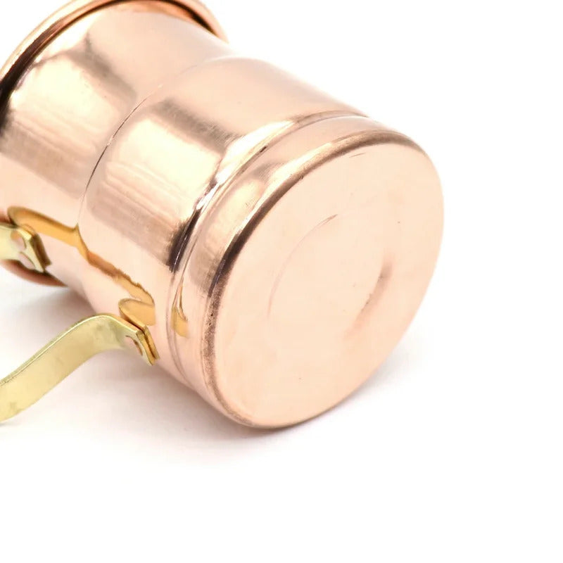 1PCS Pure Copper Beer Cup Handcrafted Moscow Mule Milk Cup Drinkware Coffee Cup