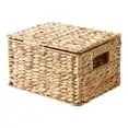 Hyacinth Basket with Lid