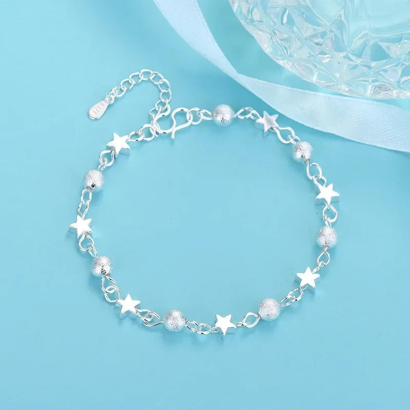 925 Sterling Silver Bracelet Woman Vintage Luxury Original Jewelry Accessories Fashion Designer Party Wedding Jewelry Gifts 2024