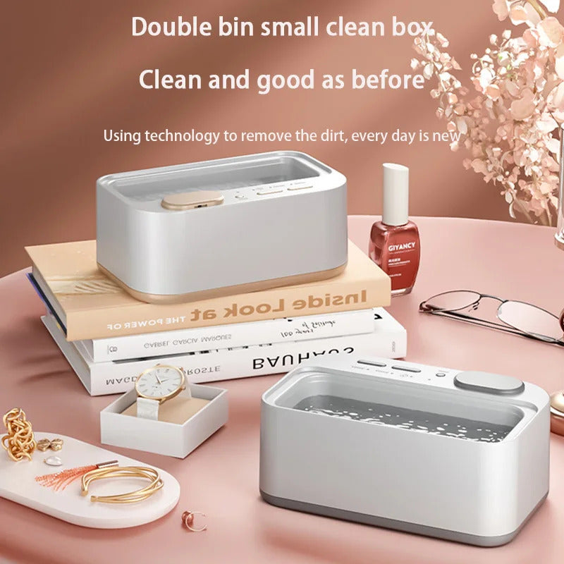 Xiaomi Ultrasonic Cleaner Upgrated Portable Household Cleaning Machine Jewelry Glasses Makeup Brush High Frequency Ultrasonic