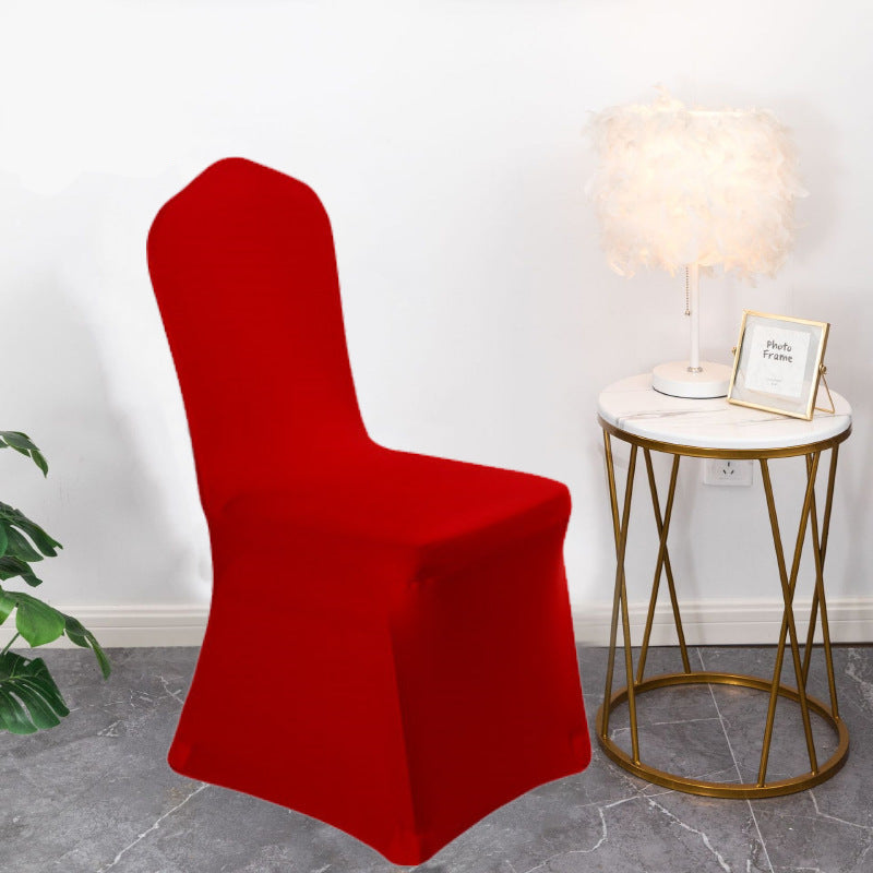 Chair Cover Chair Slipcover High-End Feel Universal Elastic Full-Coverage Wedding Hotel Non-Slip Chair Cover