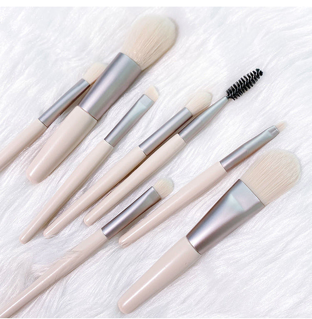 Makeup Brush Full Set of 8 Beginner Travel Brushes Eye Shadow Brush Blush Brush Convenient Full Set of Makeup Tools Brushes