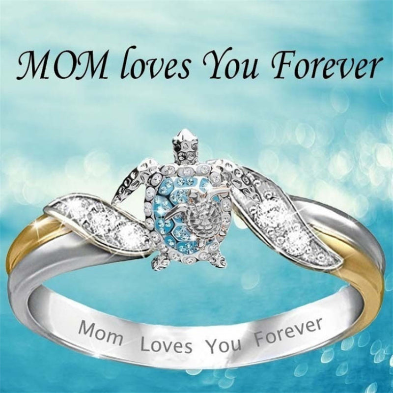 Ningzi WiSh European and American Hot Jewelry Hot Animal Ring Boutique Beach Turtle Ring