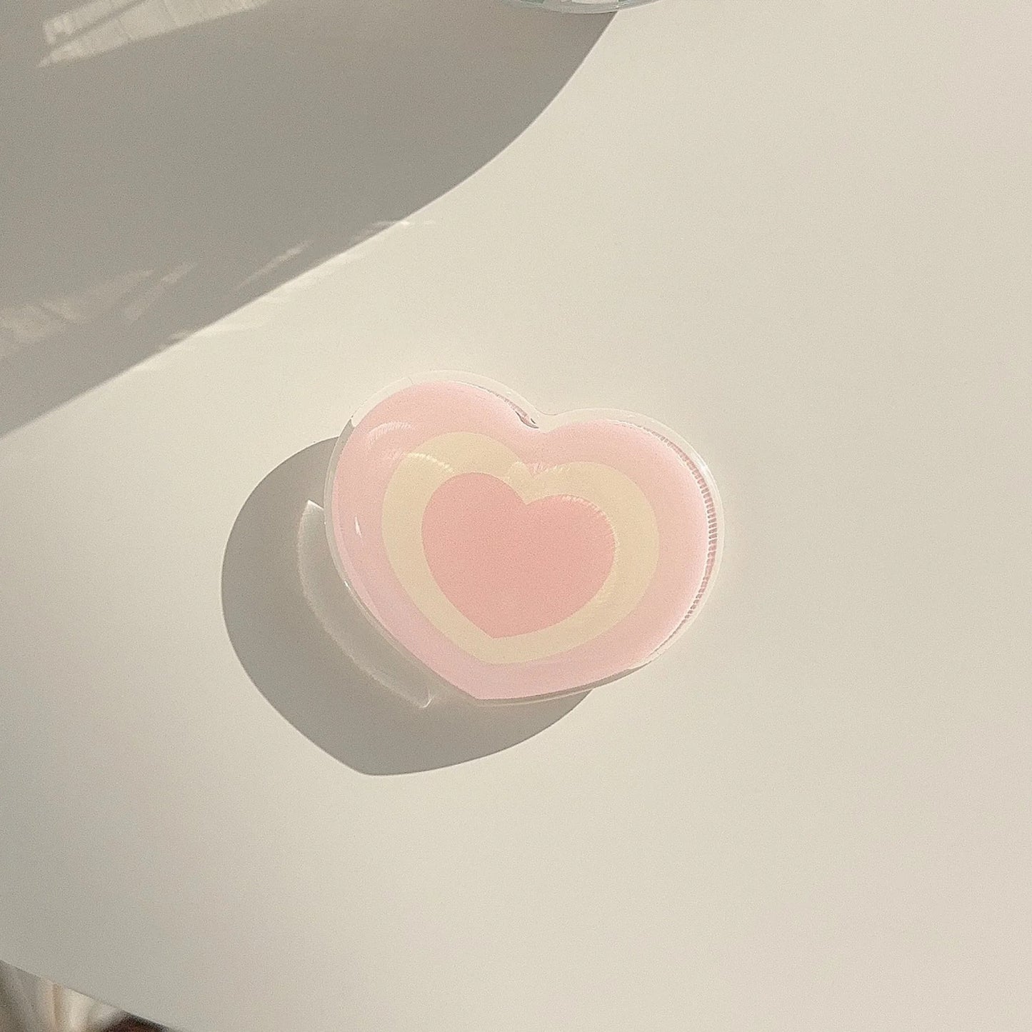 Girly Phone Stand Cute Strawberry Butterfly Boho Rainbow Heart Designs Adhesive Holder for Smartphones Samsung iPhone