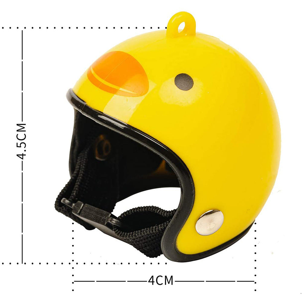 Creative Cross-Border New Pet Supplies Protective Chicken Helmet Chick Hen Hat Bird Hat Head Cover Manufacturer In Stock