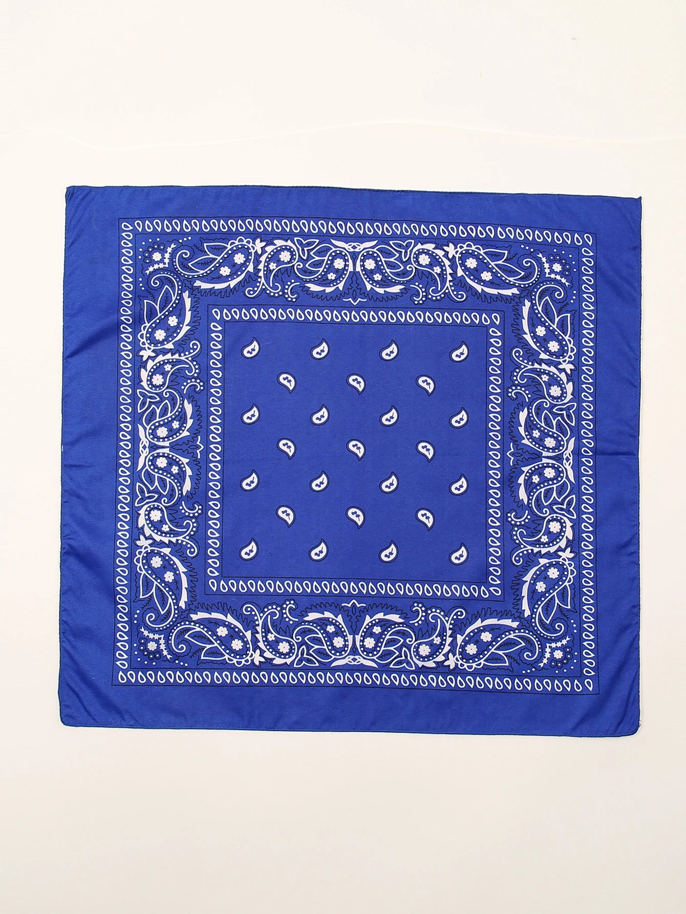 54cm*54cm Fashion Cotton Hip Hop Head Scarf Paisley Square Scarves Headwear Bandanna Hair Band Neck Wrist Wrap Band Accessories