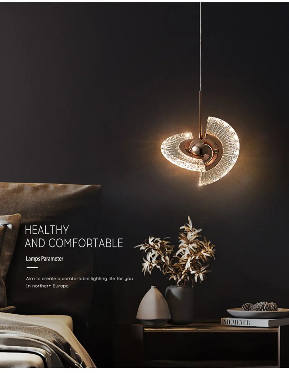 Nordic Led Pendant Lights Hanging Lamp Indoor Decoration Lights For Bedside Living Dining Room Kitchen Pendente iluminação light