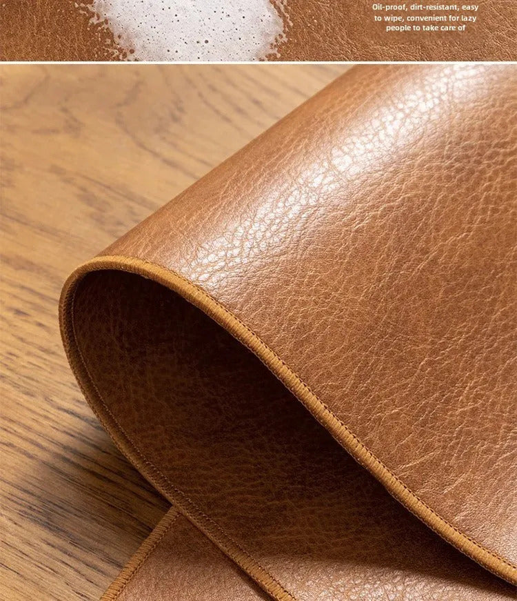 Retro Mousepad Mouse Pad Large Waterproof Non-slip PU Suede Desk Mat Computer Keyboard Desk Pad Mouse Mats Gaming Accessories