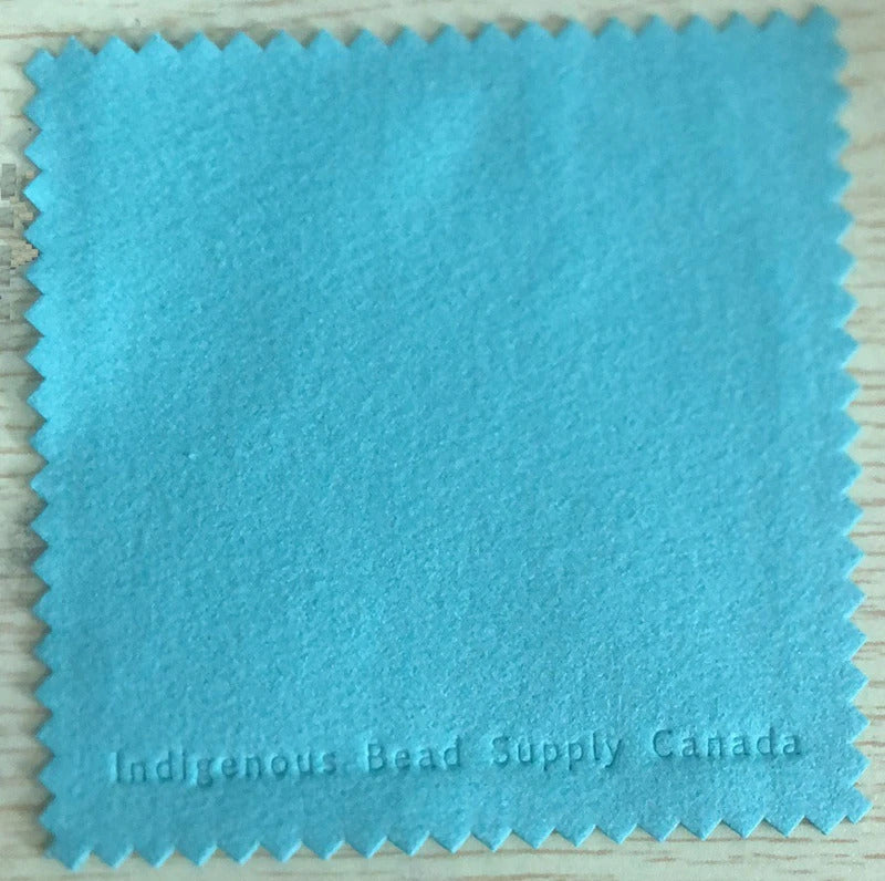 100pcs Emboss Custom LOGO 8*8cm Silver Polish opp bags Cloth for silver Jewelry Cleaner Blue Microfiber suede fabric material
