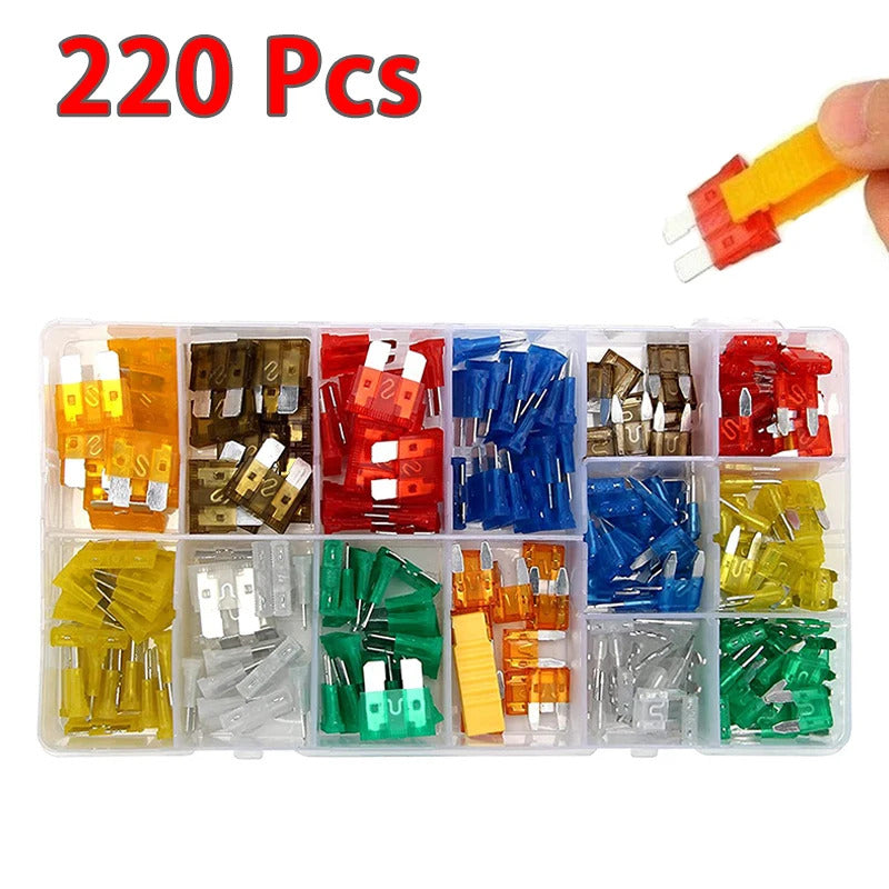 Car Fuse Blade Fuse Kit Fuses Automatic Truck Blade The Fuse Insurance Insert Insurance of Xenon Piece Lights Auto Accessories