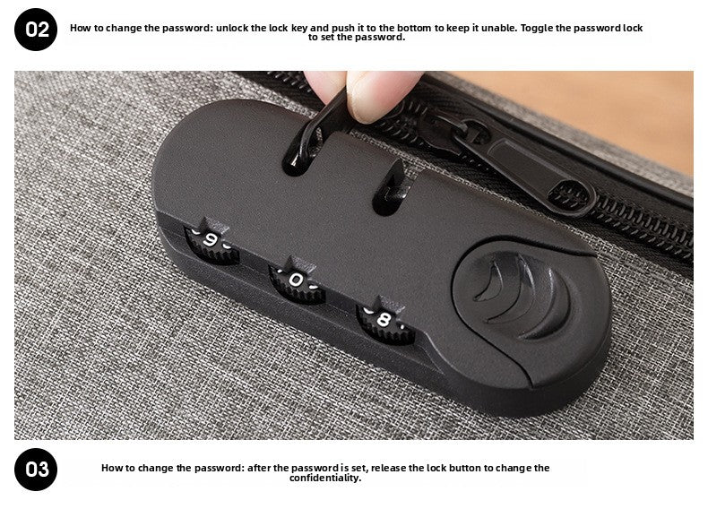 Home Id Storage Bag Large Capacity Household Certificate Passport Card Pack Waterproof Folder File Organizer Storage Bags