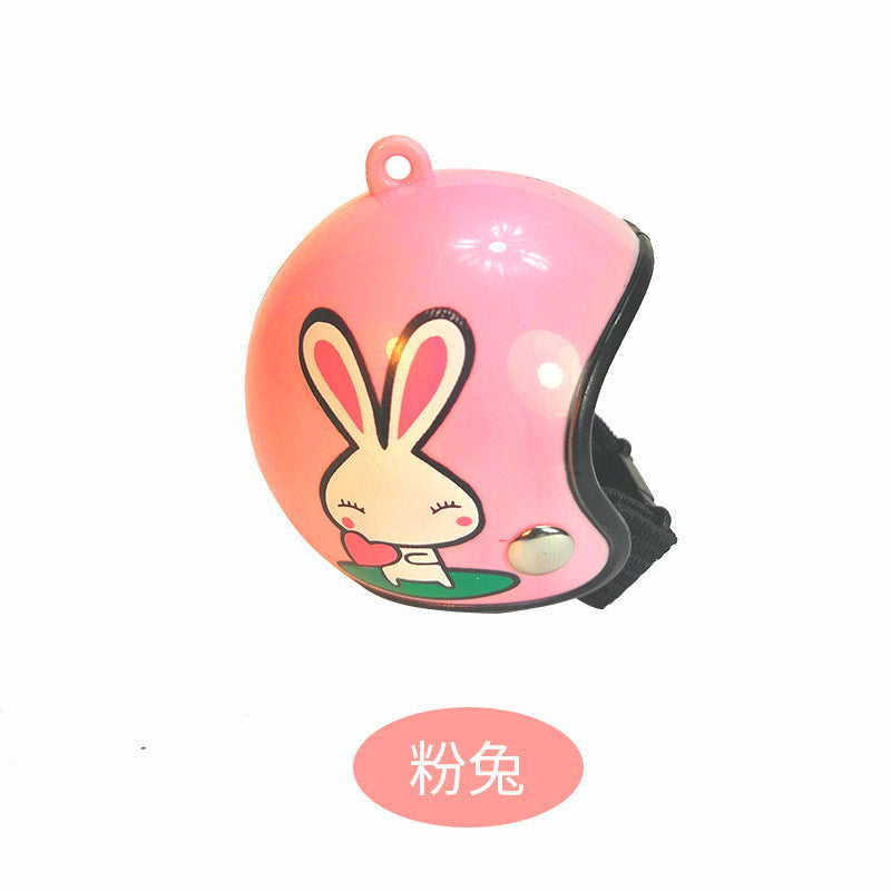 Creative Cross-Border New Pet Supplies Protective Chicken Helmet Chick Hen Hat Bird Hat Head Cover Manufacturer In Stock