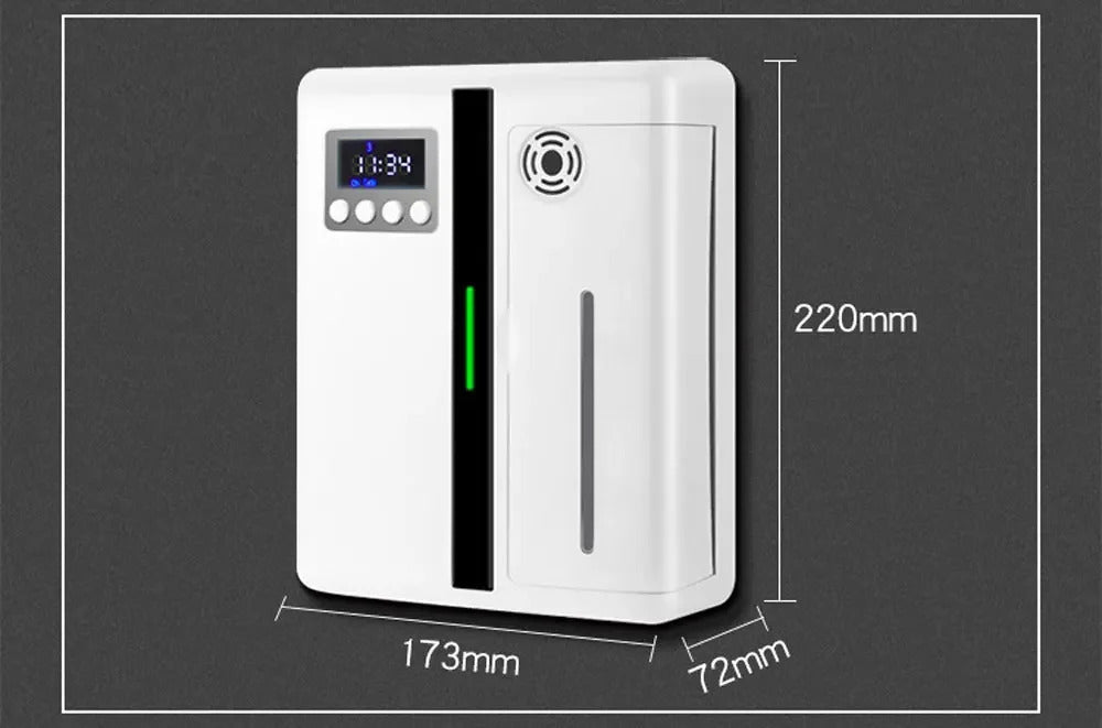 Coverage 300m³ Room Fragrance Diffuser Air Freshener Bluetooth Oil Diffuser For Essential Oil Electric Smell For Home Perfume