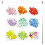 Newest  20mm 100pcs/bag Resin Rhinestone Glow In Dark Beads For Fashion Chunky Jewelry/Necklace