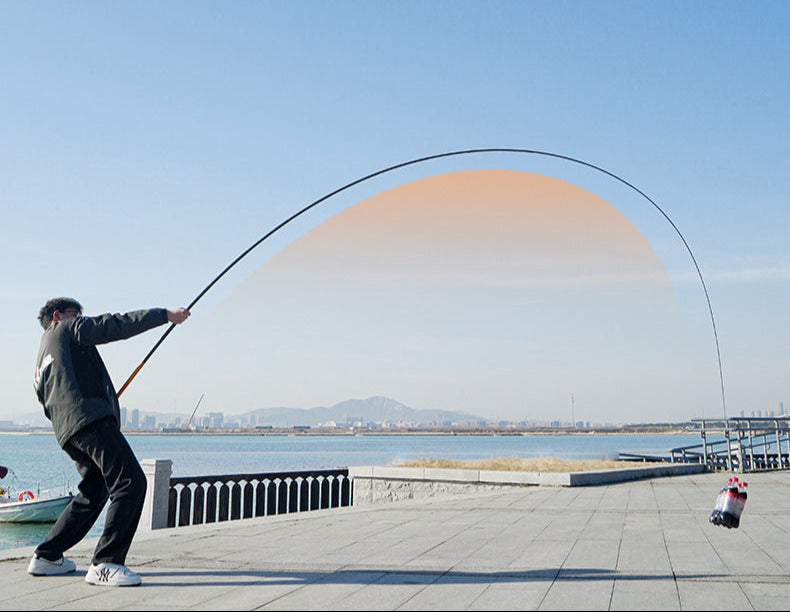 Rongyu Ultra-Light Short Section Stream Rod Fishing Rod Pole Rod 28 Adjustable Fishing Rod Carp Rod Micro Object Taiwan Fishing Rod One Piece Wholesale