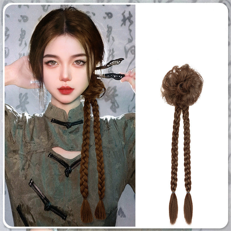 Colorful Ropes Boxing False Braids Hot Girl Sweet Cool Personality High-Temperature Fiber Handmade Braid Dreadlocks Source Factory in Stock Stable