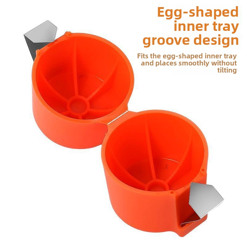 Quick Egg Shell Remover Non-Shedding Egg Opener Handheld Household Baking Egg White Cream Whipping Tool