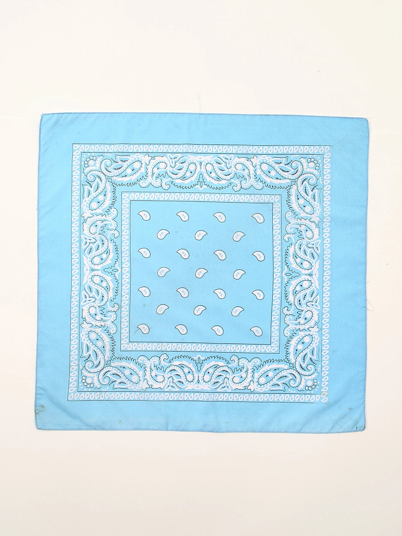 54cm*54cm Fashion Cotton Hip Hop Head Scarf Paisley Square Scarves Headwear Bandanna Hair Band Neck Wrist Wrap Band Accessories