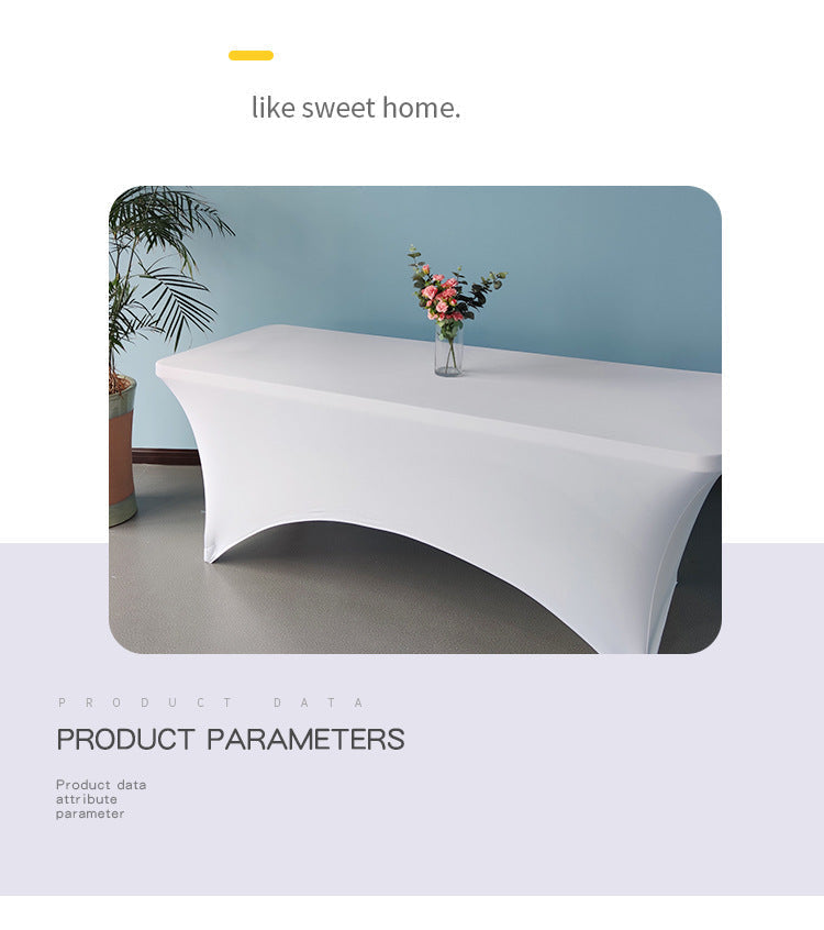 Tablecloth 6ft Table Cover Cross-Border Manufacturers Elastic Table Cover Table Cover Can Be Customized Pattern
