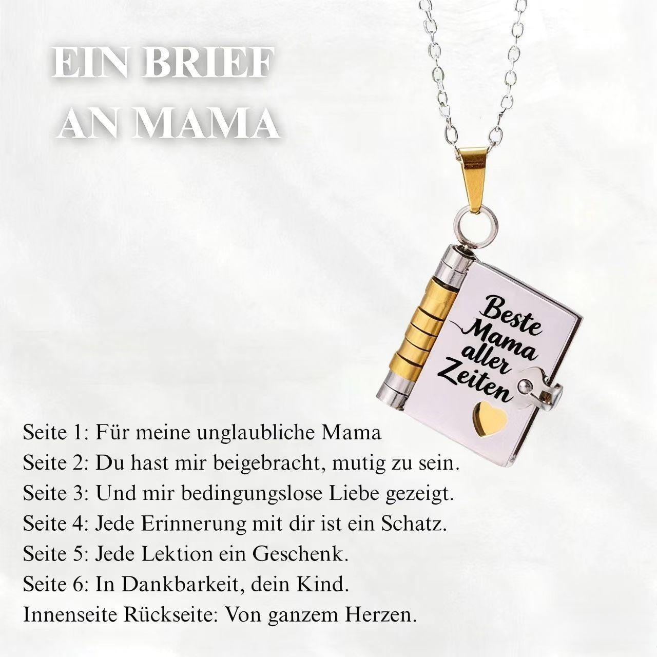 Titanium Steel Women's Love Letter Necklace Openable Pendant Couple New Style Personality Temperament Necklace Clavicle Chain