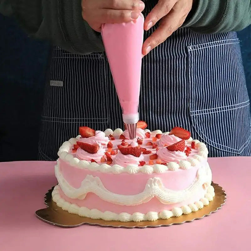 Nozzle piping cake decorating tools Confectionery equipment Kitchen accessories Pastry bag and bakery set stainless steel socket